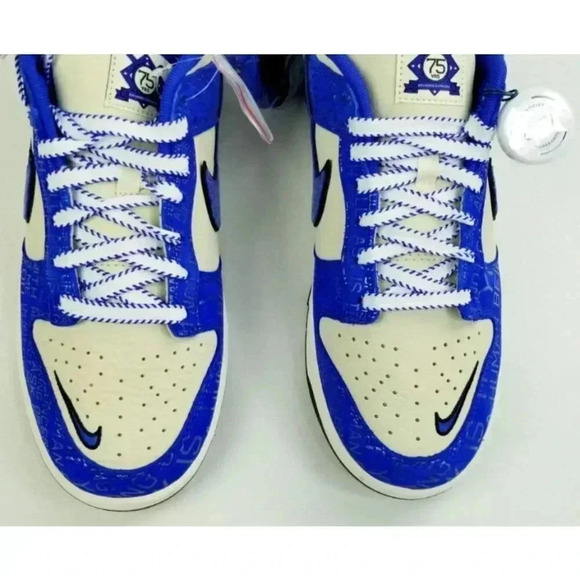 Nike Dunk Men's 9 Womens 10.5 Low Racer Blue 42 JACKIE ROBINSON Brand New in Box - Picture 7 of 12